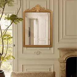 ornate wall mirror